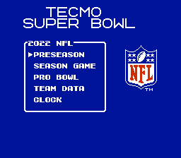 SBlueman's Tecmo Super Bowl 2022 - Final Edition - NFL By Year - TBORG