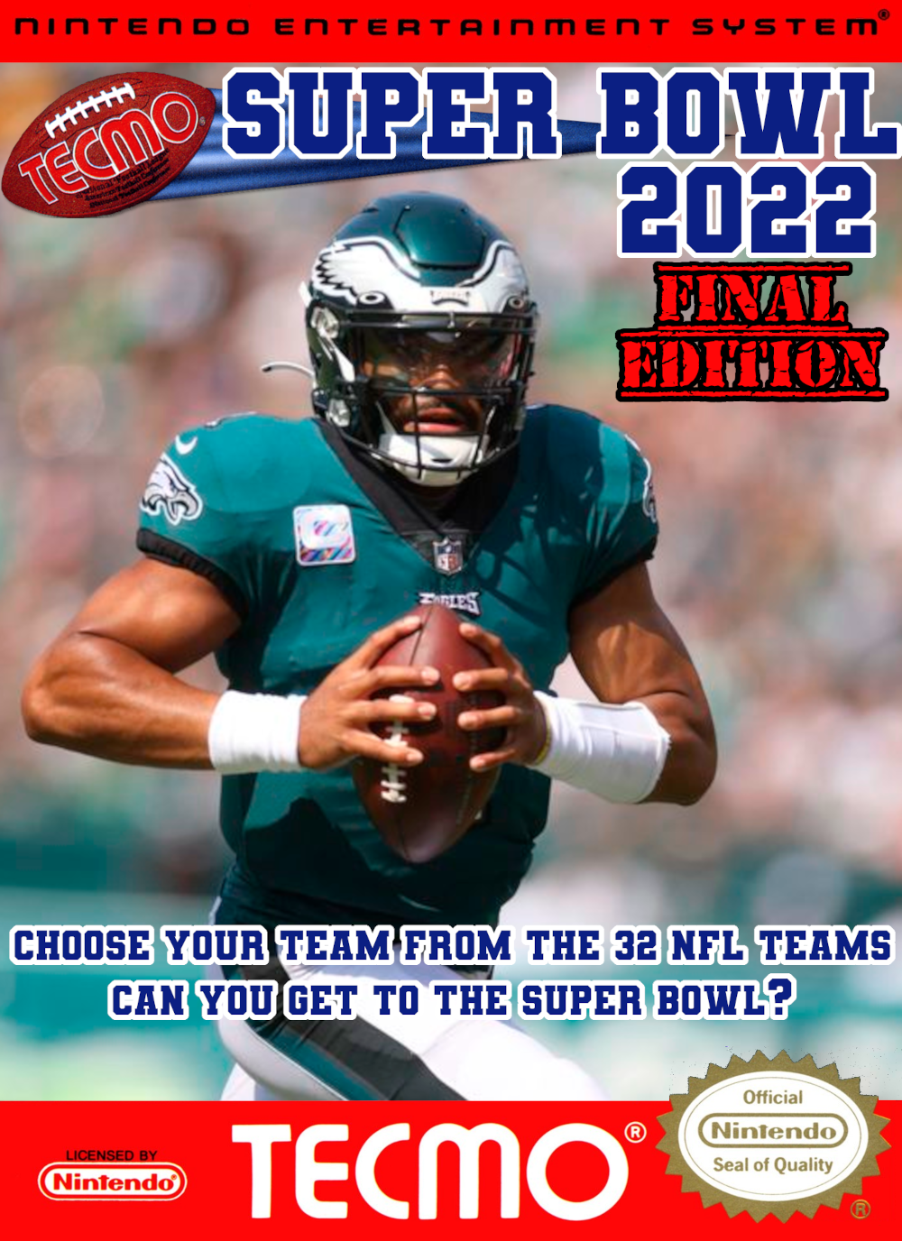 SBlueman's Tecmo Super Bowl 2022 - Final Edition - NFL By Year - TBORG