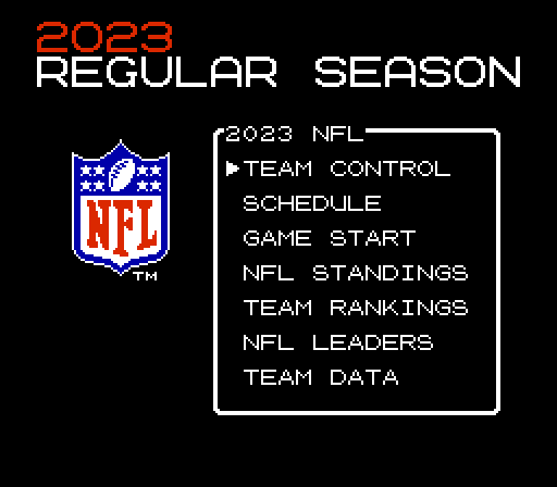 Goji's NFL Tecmo Super Bowl LVII - NFL By Year - TBORG