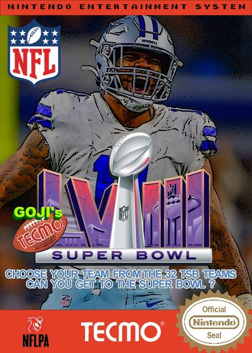 NES) Goji's NFL Tecmo Super Bowl LV - ROMs - TBORG